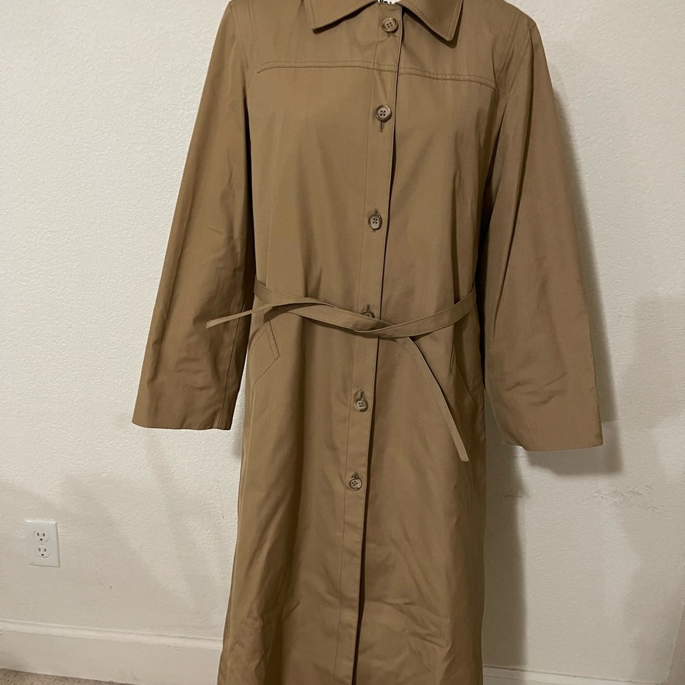 London Fog Long Trench Coat